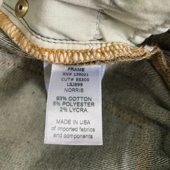 Frame denim Le Skinny de Jeanne dark wash jeans - Picture 9 of 12